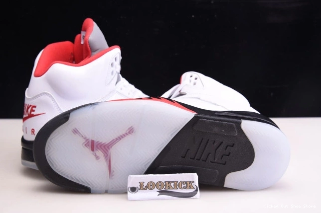 Kick Theory Silver DA1911-102 Retro Tongue Fire Red 5 Air Jordan (2020) 0814